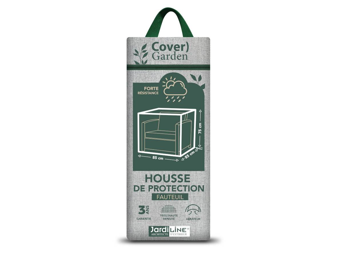 Housse de protection Cover Garden pour fauteuil de jardin - 85 x 85 x 70 cm - Jardiline - Image 1
