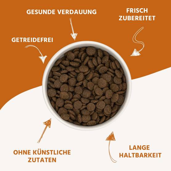 Wildfang - Wildfang — Croquettes sans céréales pour chien adulte, 50 % agneau, patate douce 23 %, hypoallergénique, haute qualité - Image 4