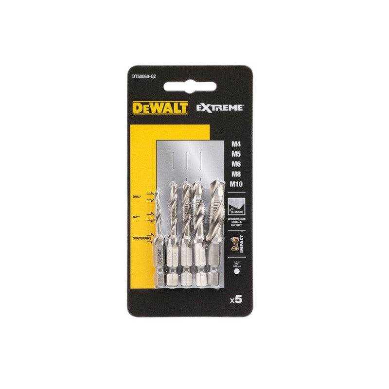 Pack de 5 forêts à tarauder DEWALT DT50060-QZ (M4, M5, M6, M8, M10) Dewalt - Image 4