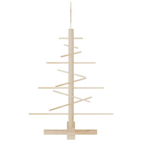 Vidaxl - Arbre de Noël en bois pour décoration 75 cm bois massif de pin vidaXL 357988 - Image 5