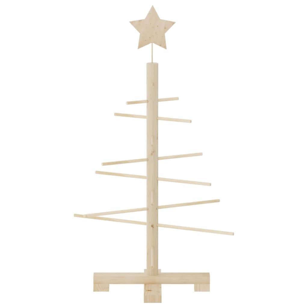 Vidaxl - Arbre de Noël en bois pour décoration 75 cm bois massif de pin vidaXL 357988 - Image 7