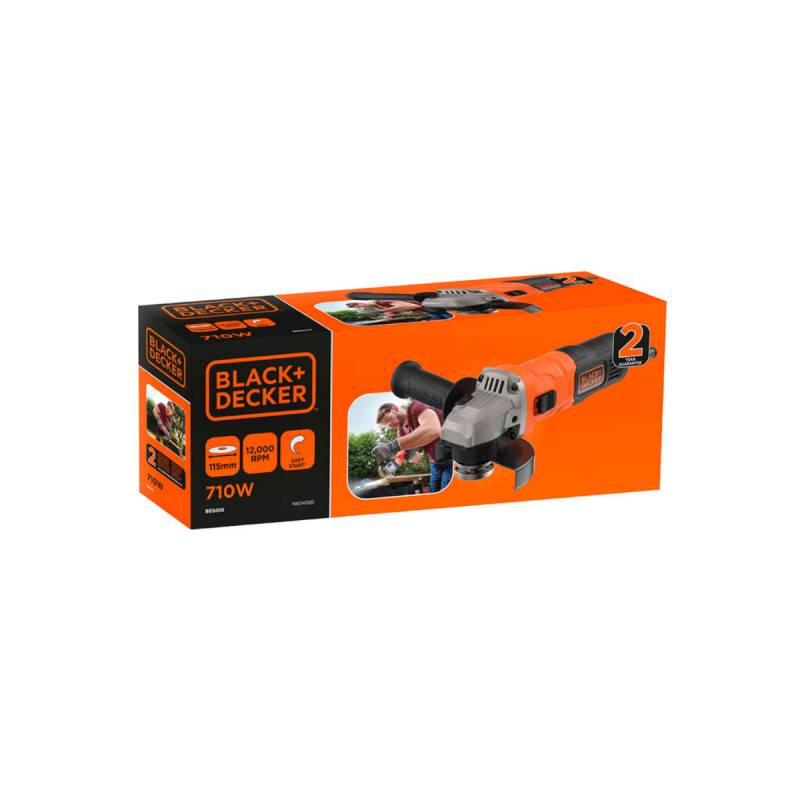 Meuleuse 710 W 115mm - BLACK & DECKER - BEG010-QS - Image 4