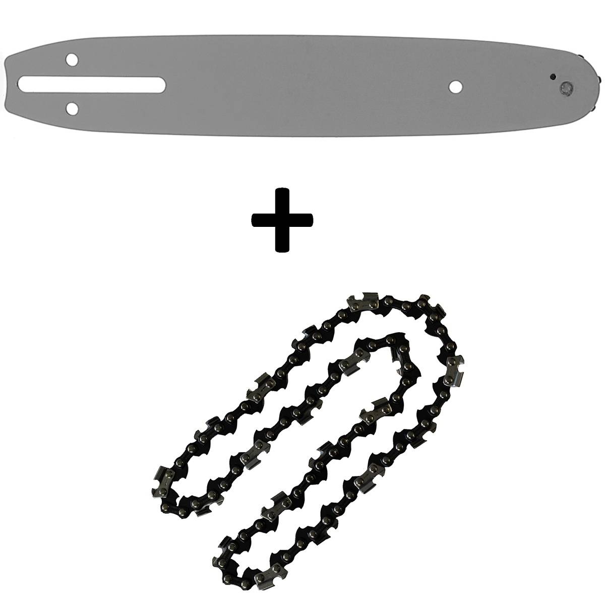 Gt Garden - Guide 10 pouces (26 cm) avec chaîne 40 maillons pour tronçonneuse élagueuse 25 cm3 - GT GARDEN