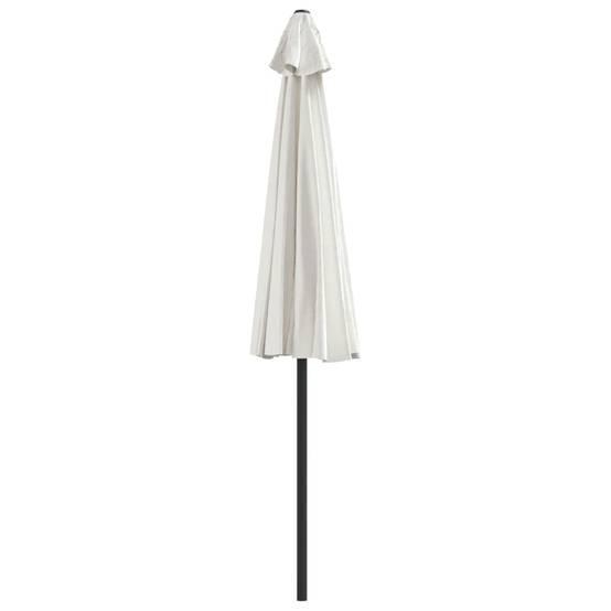 Parasol de balcon aluminium et acier sable 270 x 144 x 222 cm - PANGIVO - Image 5