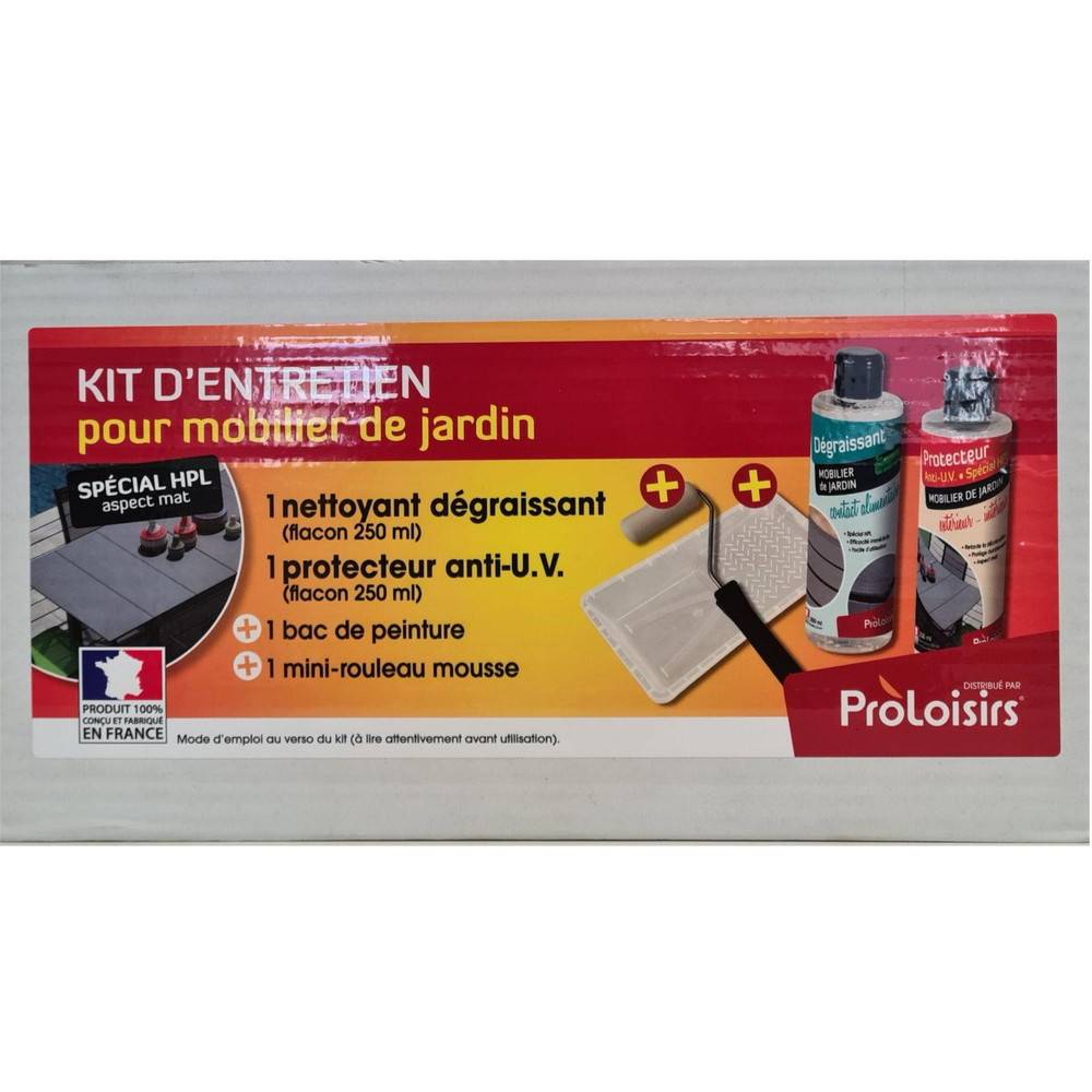 Proloisirs - Kit de protection Anti-U.V pour HPL, Aluminium, resine PROLOISIRS