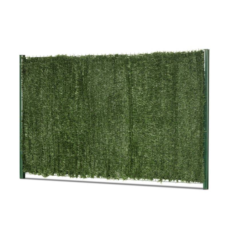 Haie artificielle occultante 90 brins L 3m x H1m20 - Easy Clôture - Image 2
