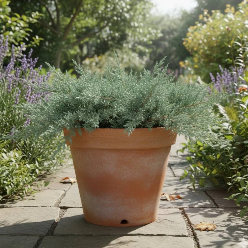Genévrier rampant Blue Chip, Juniperus - Pot de 3L - 20/40 cm - Image 4