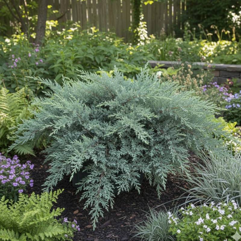 Genévrier rampant Blue Chip, Juniperus - Pot de 3L - 20/40 cm - Image 2