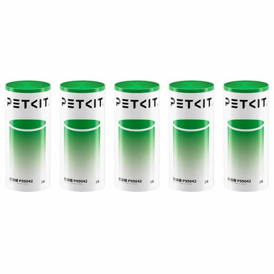 Rouleaux de sacs poubelles 8L pour litière automatique Petkit 5 rouleaux - Image 2