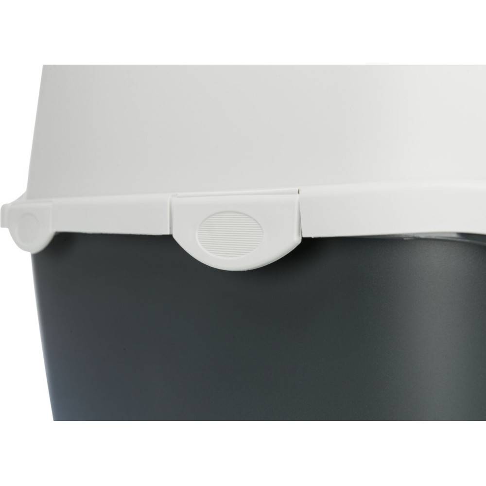 Trixie - Trixie - Maison de toilette Vico 40 x 56 cm x H40  grise pour chat - Image 4