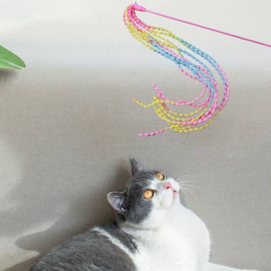 Baguette Interactive avec Ruban pour Chat DtopbuyAge - Image 4