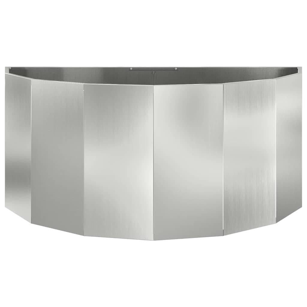 Vidaxl - Jardinière Argent 120 x 60 x 50 cm Acier galvanisé vidaXL 883708 - Image 6