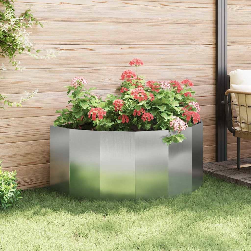 Vidaxl - Jardinière Argent 120 x 60 x 50 cm Acier galvanisé vidaXL 883708 - Image 5