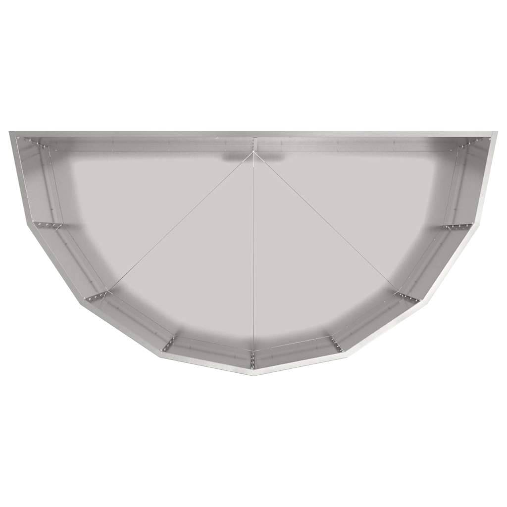 Vidaxl - Jardinière Argent 120 x 60 x 50 cm Acier galvanisé vidaXL 883708 - Image 9