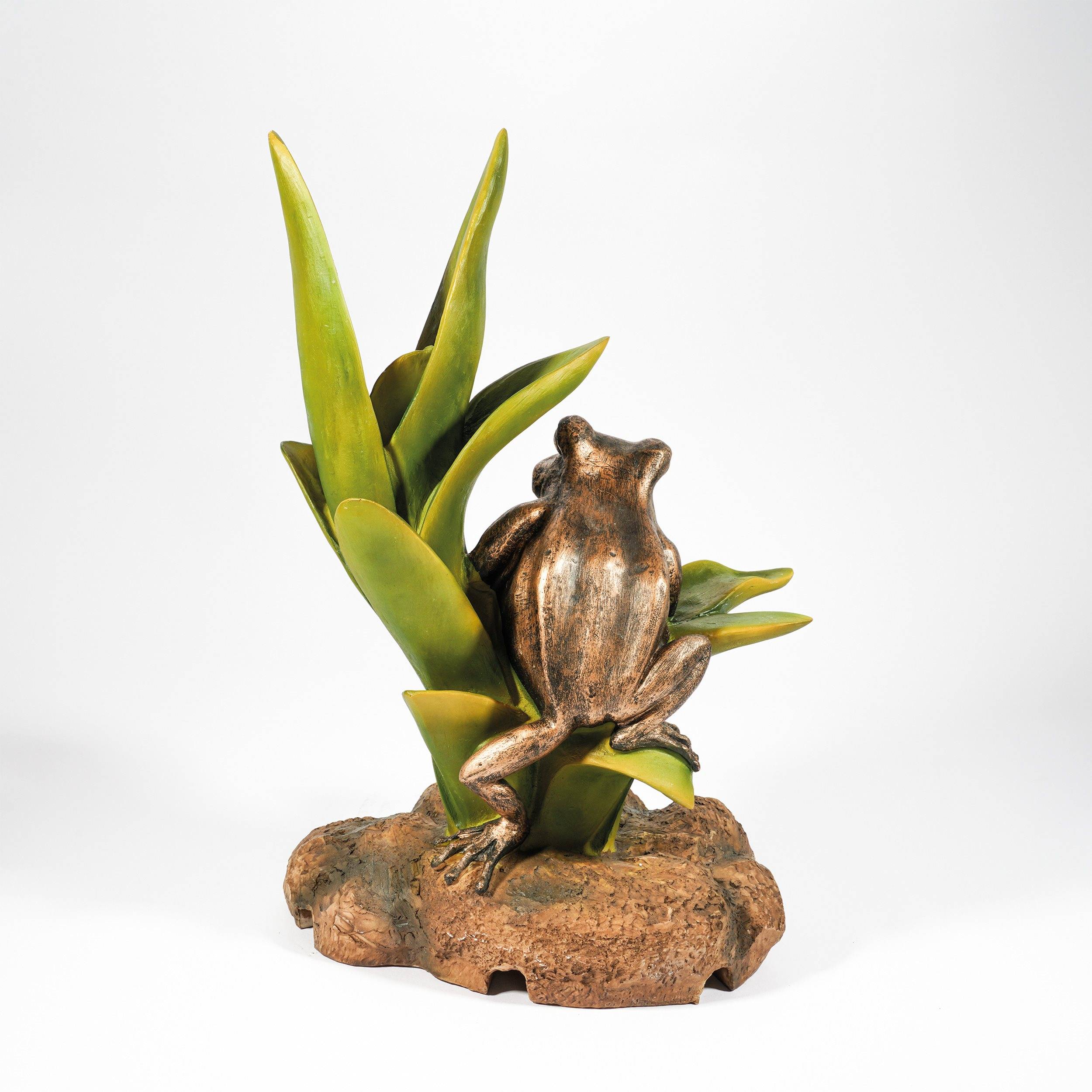 esotec - esotec Gargouille avec pompe solaire FROSCH figure de bassin figure de jardin H=22cm 101661 - Image 4