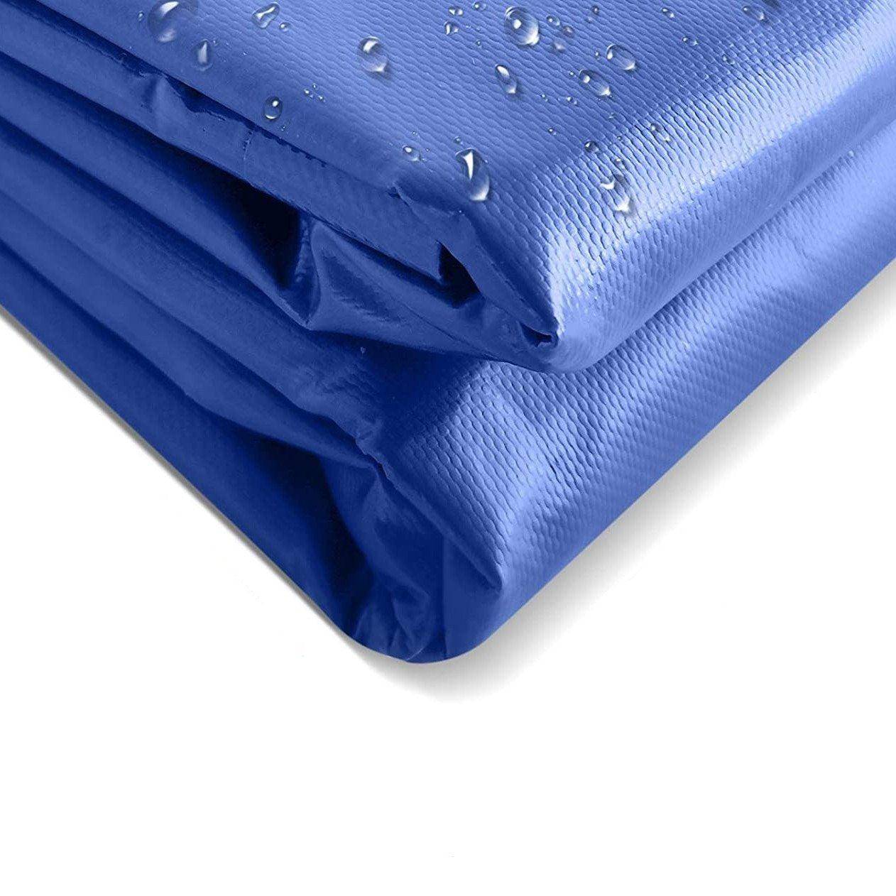 Helloshop26 - Bâche de protection imperméable résistante aux intempéries polyester revêtu de pvc 650 g m² couverture étanche d'extérieur camion meuble de jardin bo - Image 2