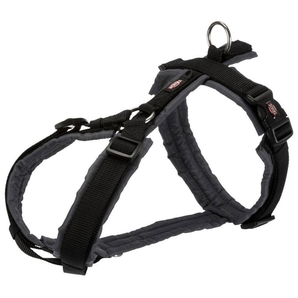 Trixie - Trixie - harnais trekking S  36–44 cm noir/gris graphite pour chien - Image 1