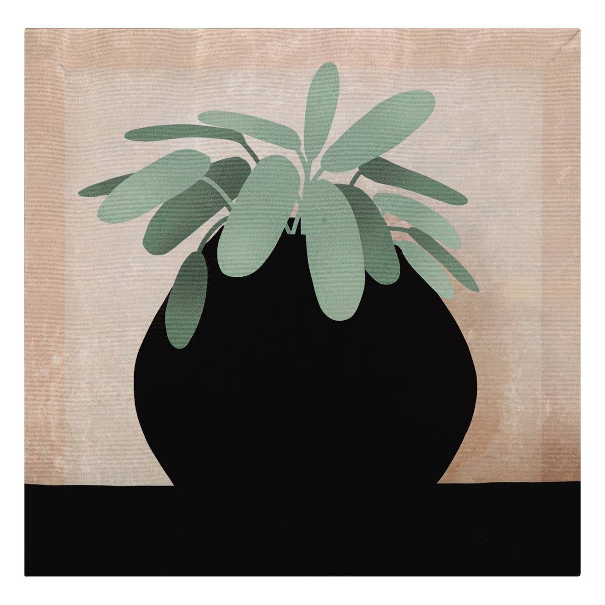 Atmosphera - Toile imprimée "Jennifer" 28x28cm multicolore - Atmosphera Créateur d'intérieur - Image 4