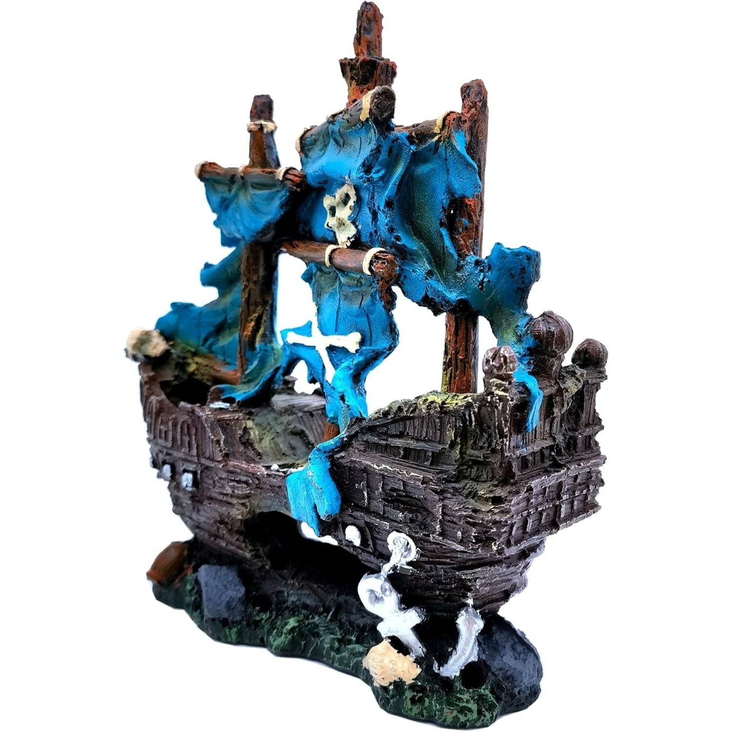 DtopbuyAge - Bateau Pirate Décoratif pour Aquarium DtopbuyAge - Image 4