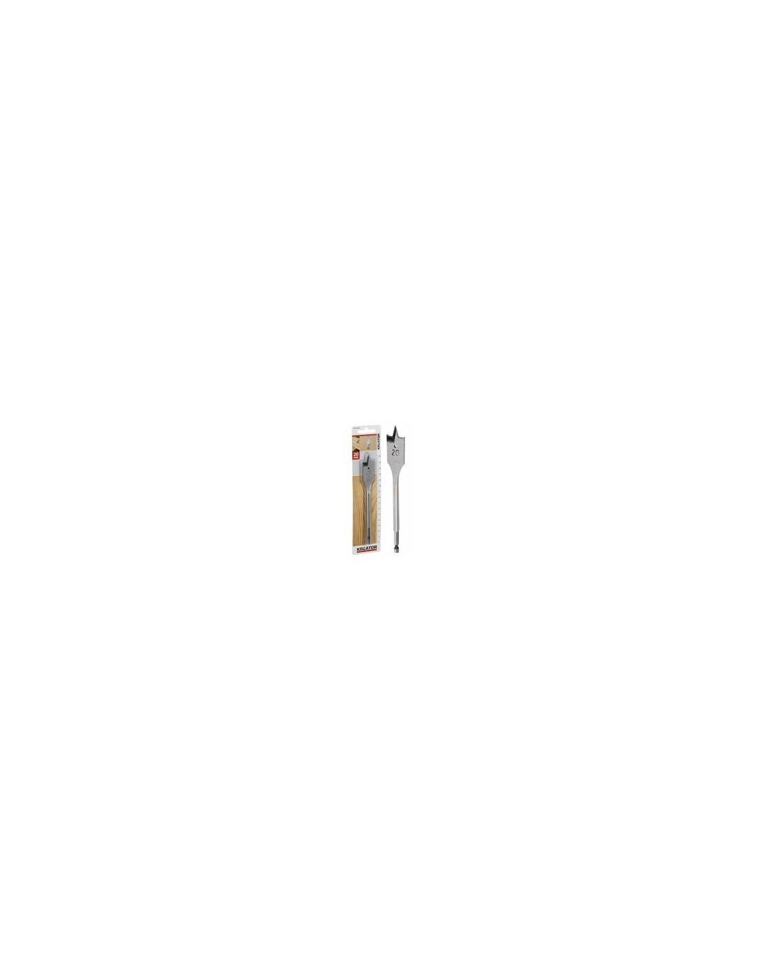 Kreator - Mèche à Bois Plate Longueur 152 Mm Diamètre 25 Mm - Kreator