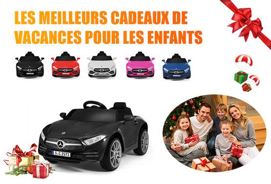 Voiture électrique pour enfants Mercedes-Benz CLS 350 (noire) - Vitesse : 2,5-4,5 km/h, lumières LED et musique - Image 10