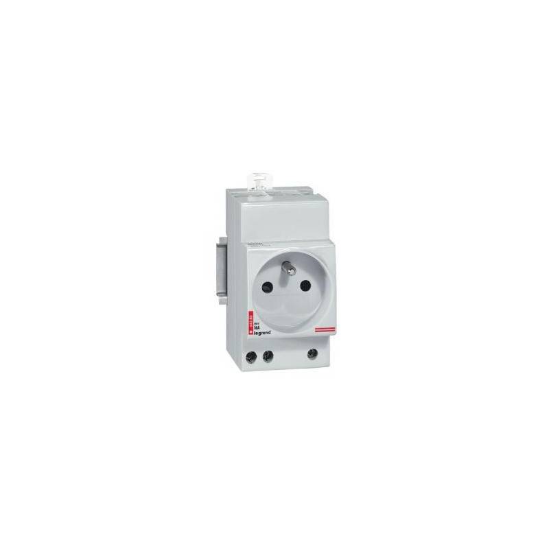 Legrand - Prise pour tableau électrique 2 P+T 10/16A