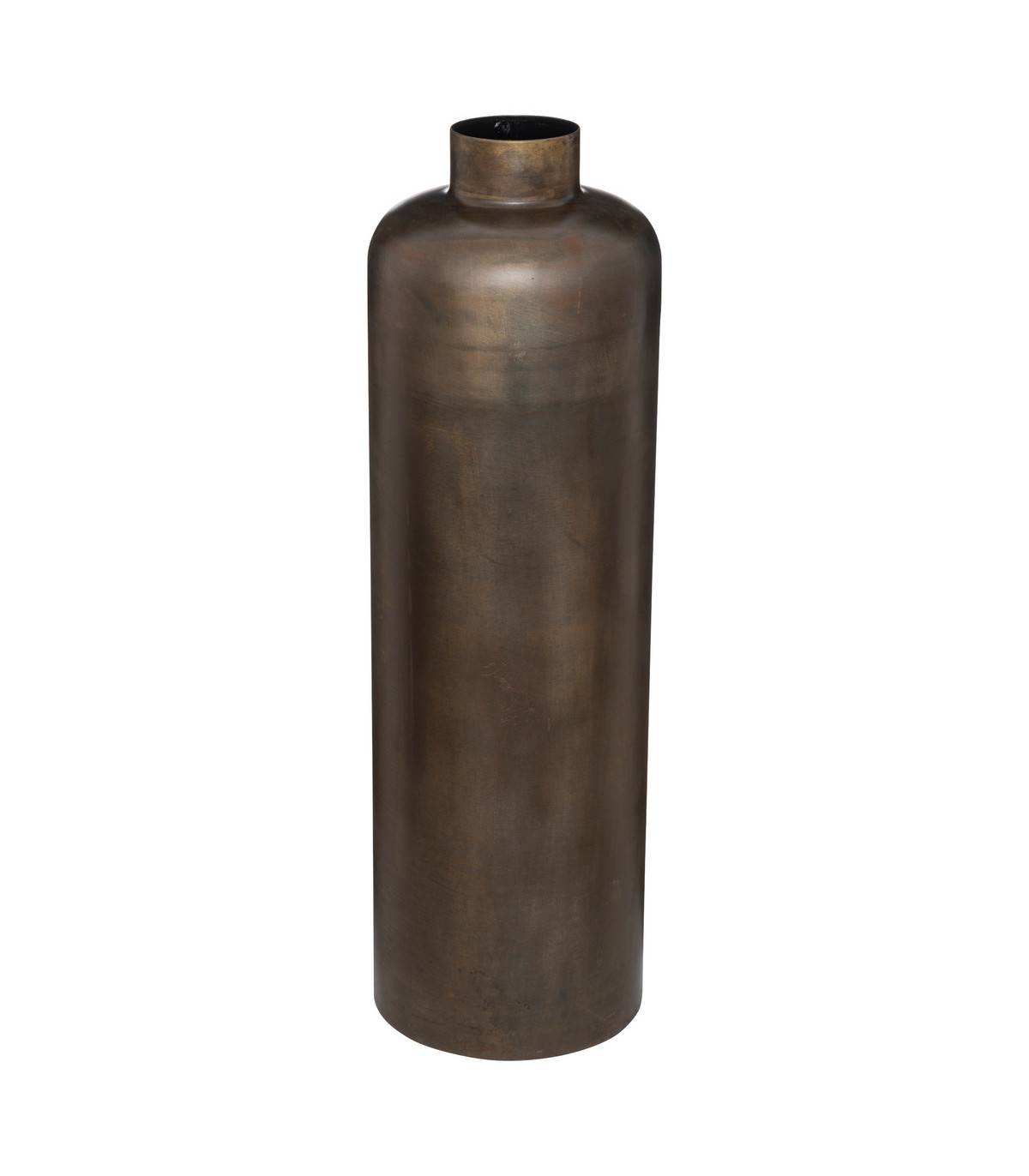 Grand Vase en Métal Doré patiné style Antique  H 78 cm - Image 1