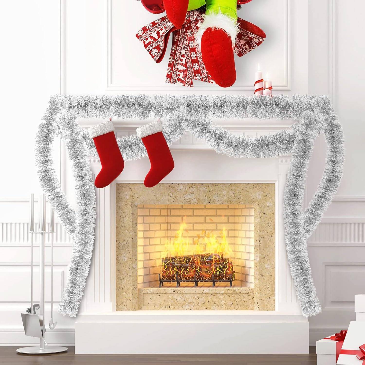 Guirlande Artificielle de Noël 5m avec Feuilles et Baies en Plastique ABS de Haute Qualité - Imitation Réaliste - Image 6