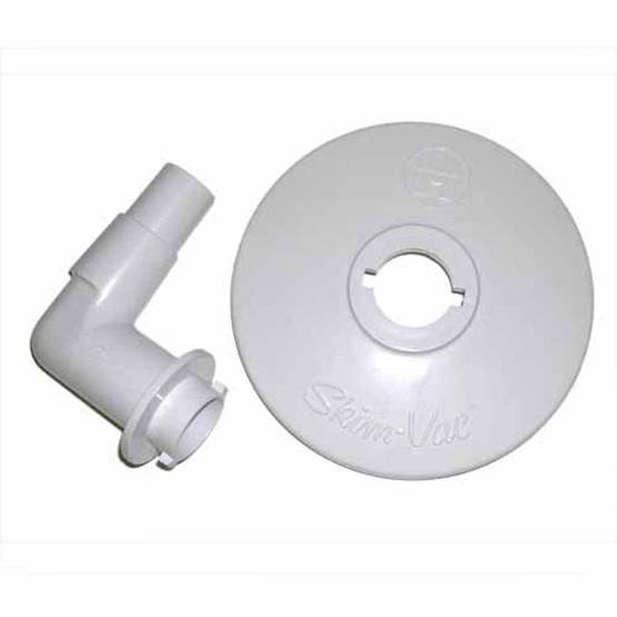 Skim-Vac coudé 32/38 pour skimmer de piscine - Blanc - SP11071 - Hayward - Image 2