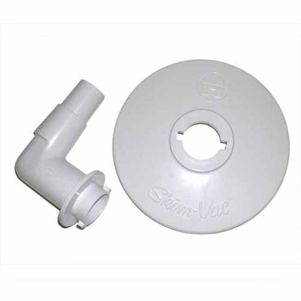 Skim-Vac coudé 32/38 pour skimmer de piscine - Blanc - SP11071 - Hayward - Image 2