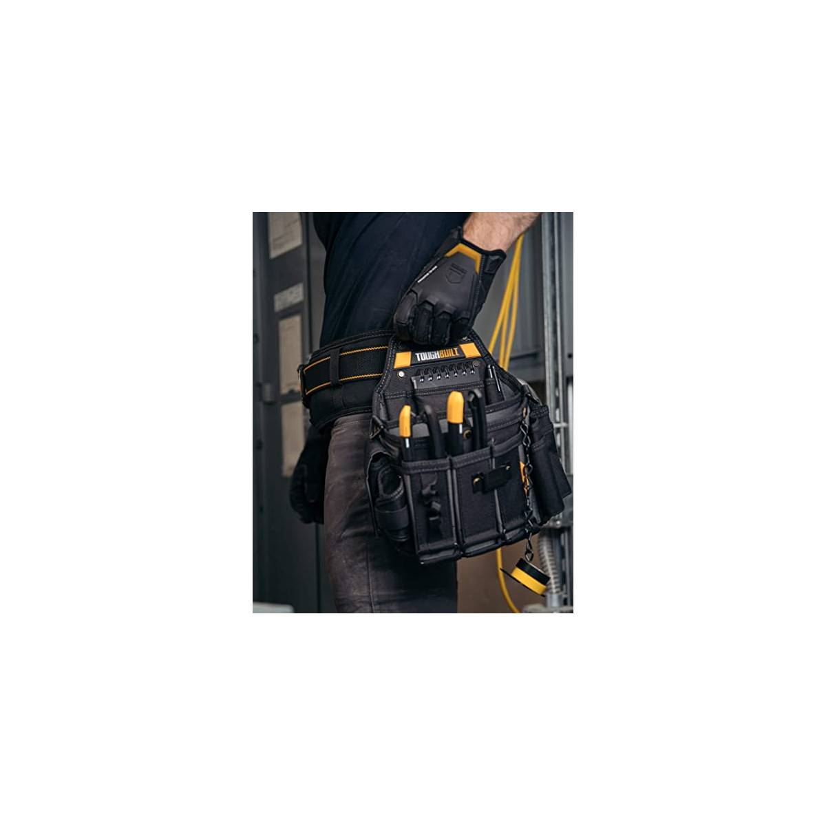 Poche à outils d'électricien avec bandoulière - TOUGHBUILT - TB-CT-104-BEA - Image 9