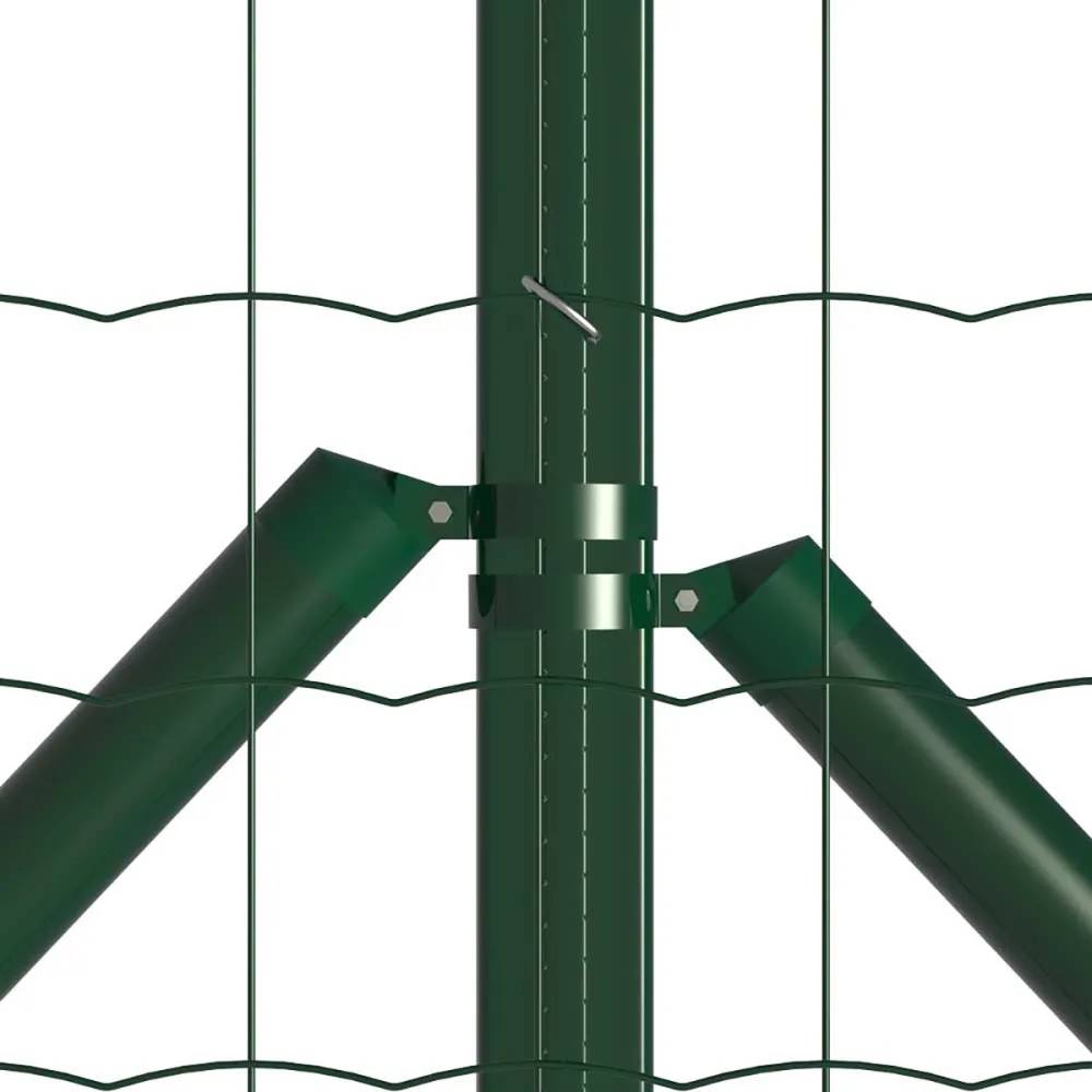 Kit complet 40 m de rouleaux grillage soudé PVC - Maille 100x75mm - Fil 2,1mm - Hauteur 1,50 m - Image 4