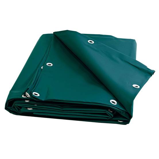 Bâche Agricole 3x5 m XP640AG Verte - Garantie 10 ans - Bâche de protection étanche pour Matériel agricole - Made in France TECPLAST - Image 1