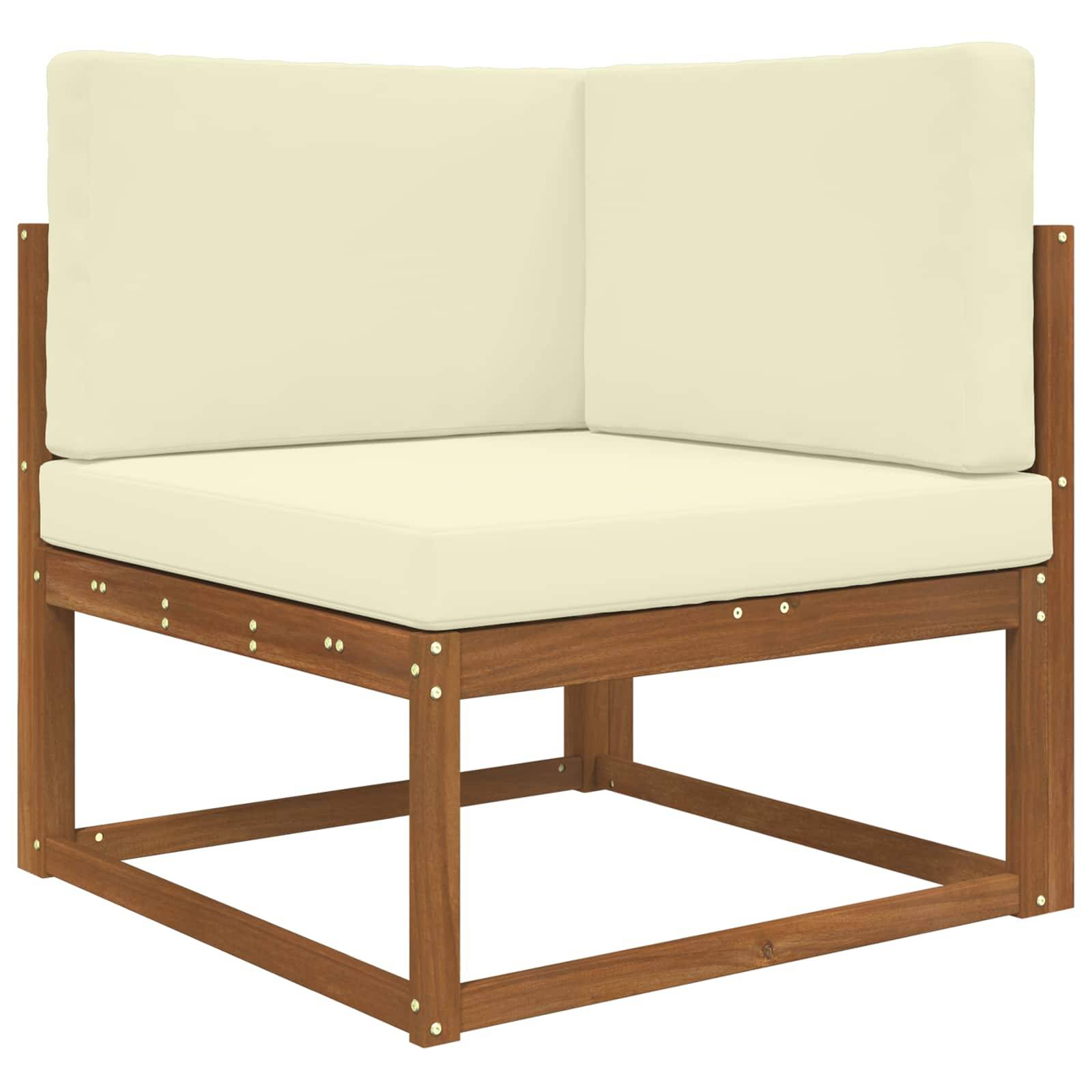 PANGIVO - Coussins de canapé extérieur polyester crème 80 x 80 x 8 cm, poids:5.9kg - PANGIVO - Image 3