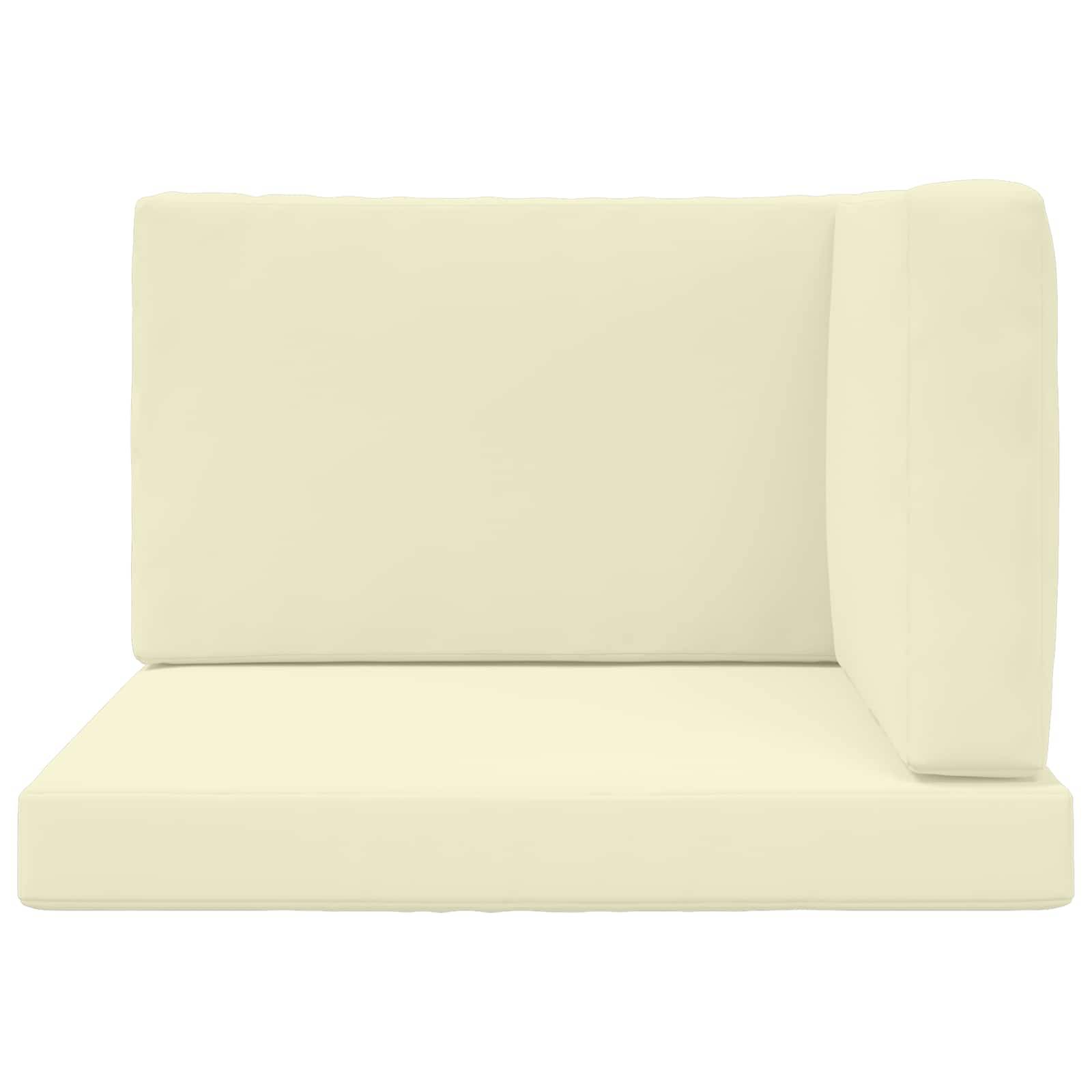 PANGIVO - Coussins de canapé extérieur polyester crème 80 x 80 x 8 cm, poids:5.9kg - PANGIVO - Image 6