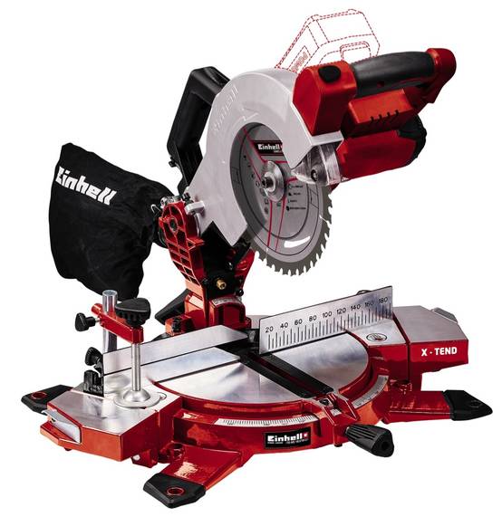 Einhell - Scie à onglet sans fil TE-MS 18/210 Li - Solo (sans batterie ni chargeur) Einhell - Image 1