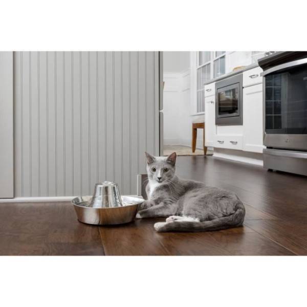 Petsafe - Fontaine pour Animaux - PETSAFE - SEASIDE - Inoxydable - 1,8 L - Silencieuse - Eau filtrée - Image 4