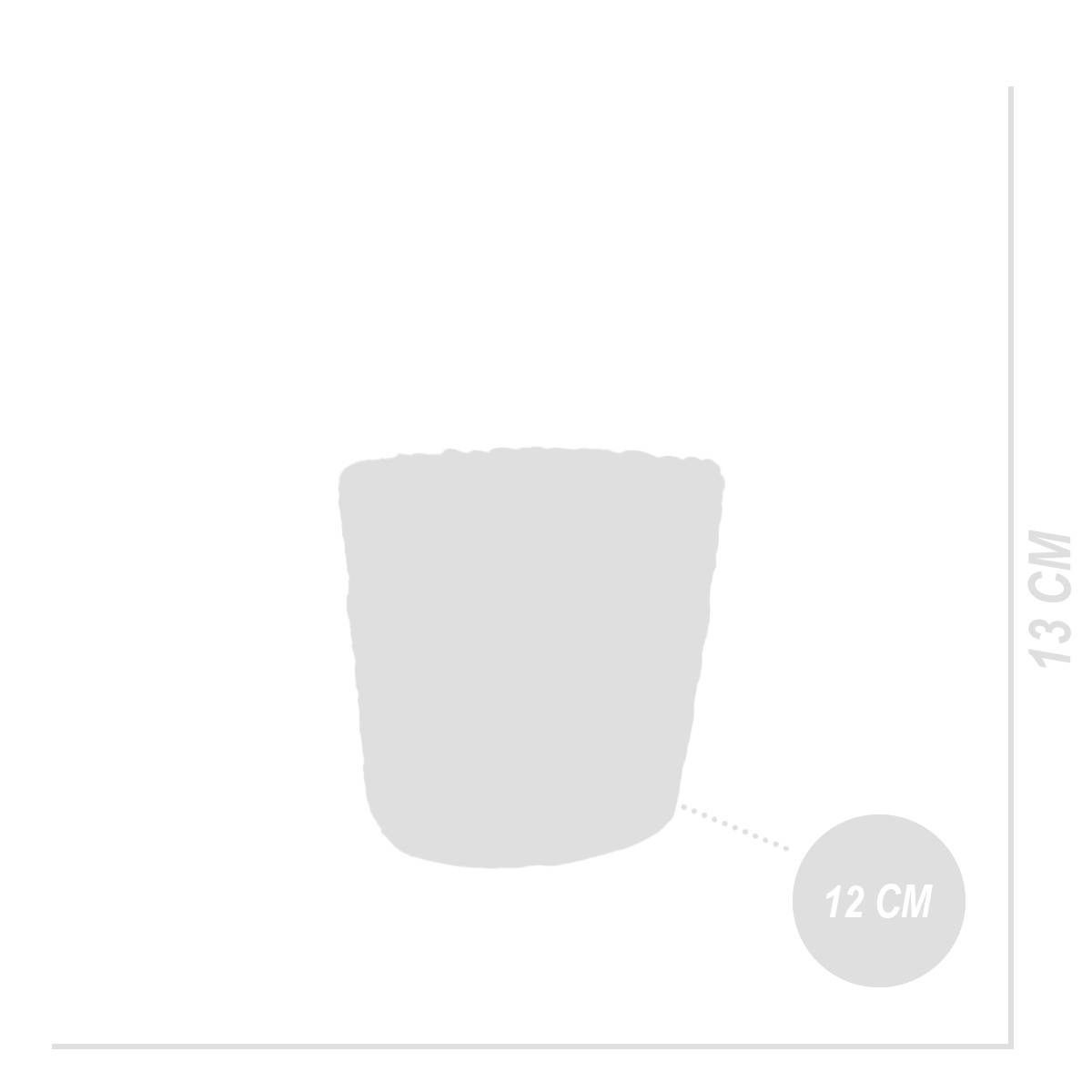 Lot de 4 - Cache-pots Maki - Pots de fleurs - Fabriqués en jonc de mer durable - H. 13 cm - Ø13 cm - Image 4