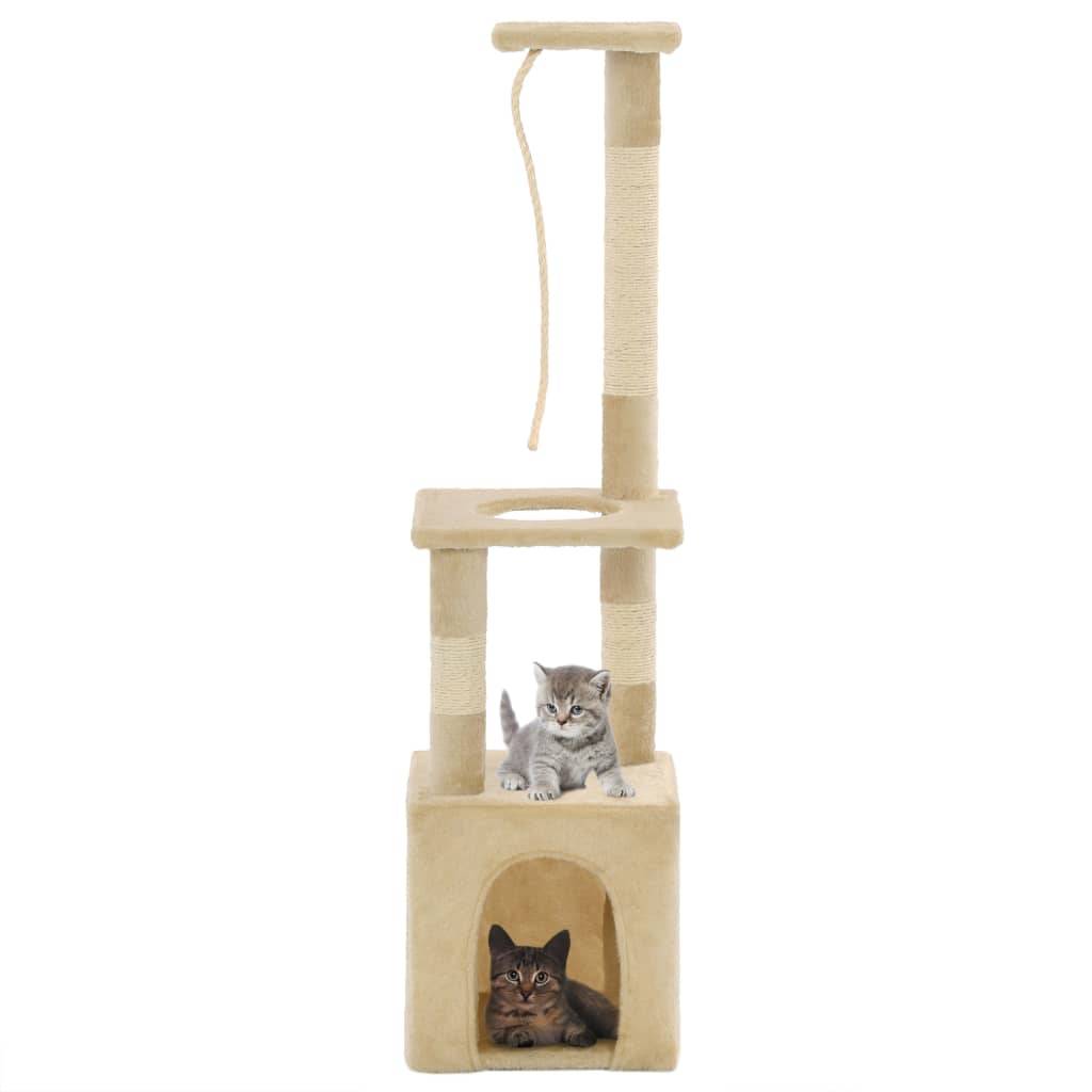 Vidaxl - Arbre à chat avec griffoirs en sisal 109 cm Beige vidaXL 170604 - Image 1