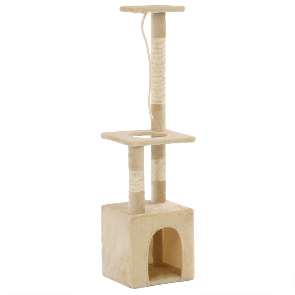 Vidaxl - Arbre à chat avec griffoirs en sisal 109 cm Beige vidaXL 170604 - Image 7