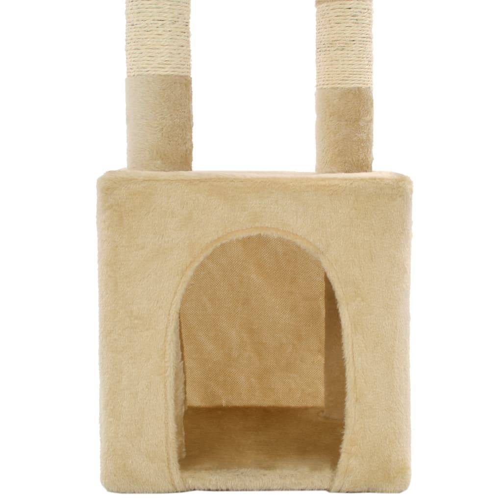 Vidaxl - Arbre à chat avec griffoirs en sisal 109 cm Beige vidaXL 170604 - Image 6