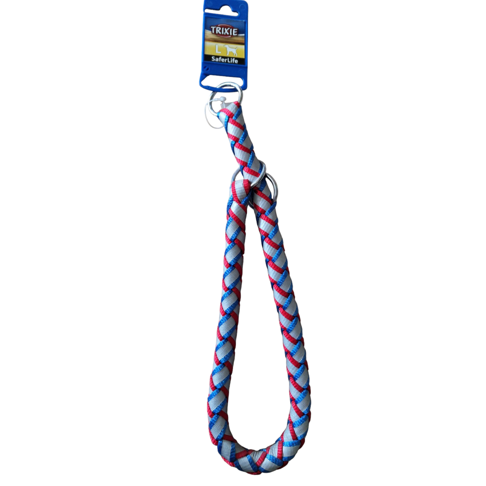 Trixie - Trixie - Collier L. 47-55 cm ø18 mm CAVO d'éducation bleu-rouge - Image 3