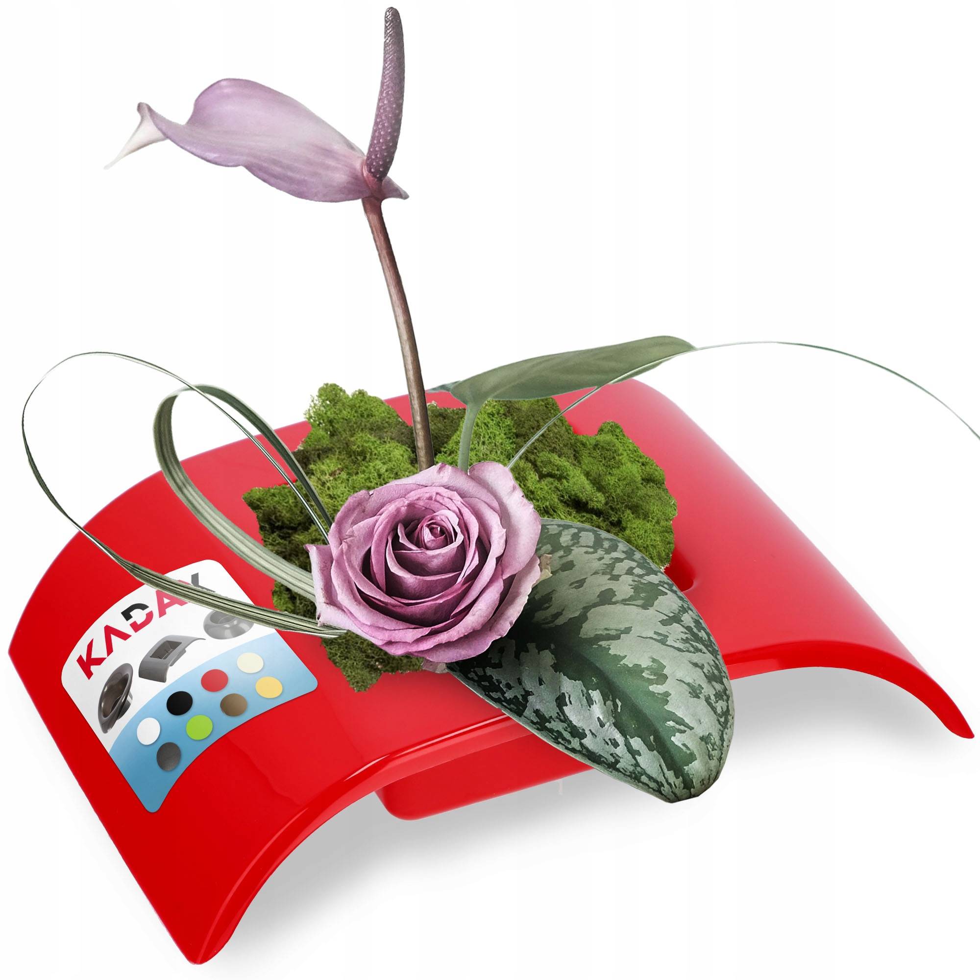 Cache Pot De Fleurs Composition Couleurs Ikebana - Image 3