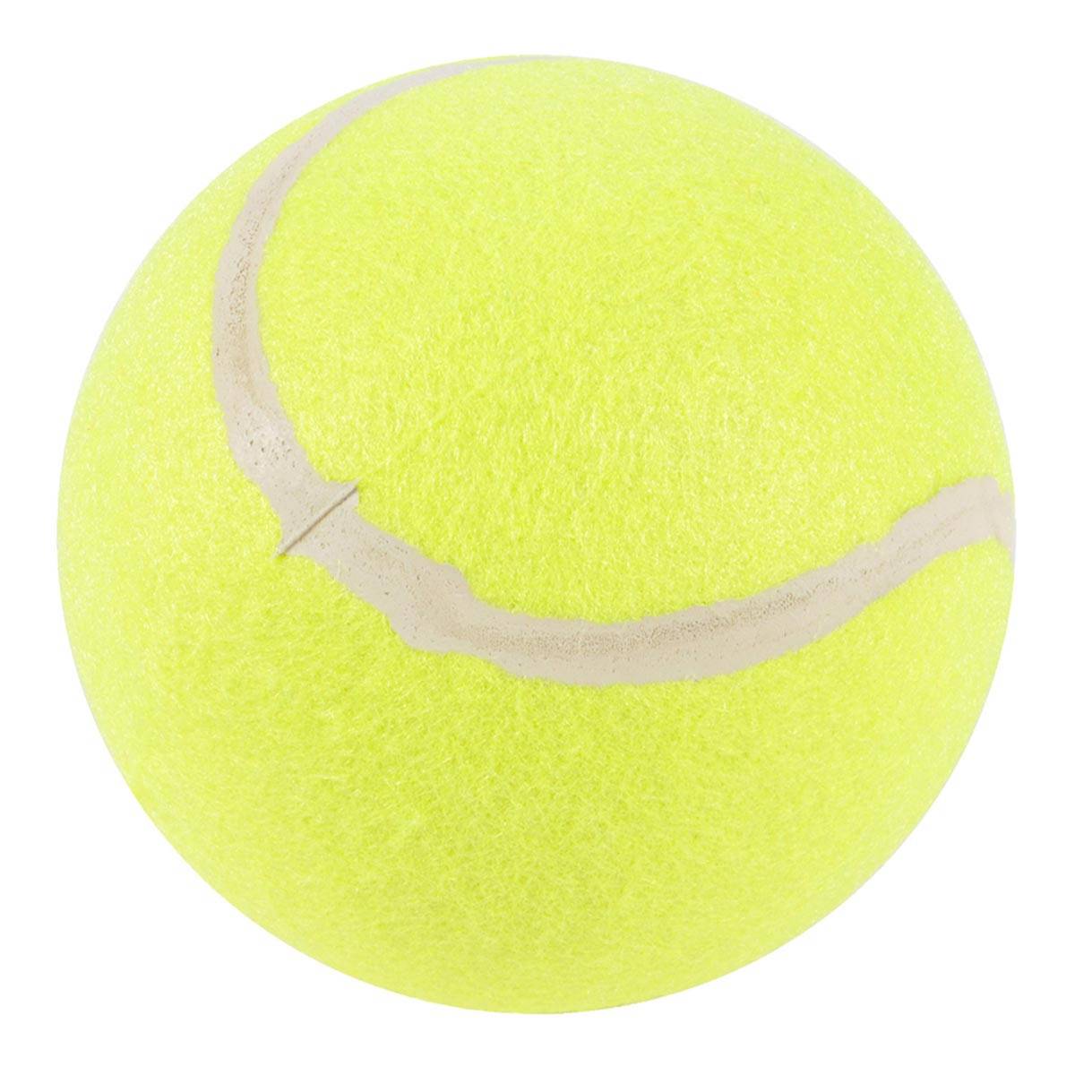 Love Story - Jouet pour Chien "Balle de Tennis" 15cm Jaune - Image 1