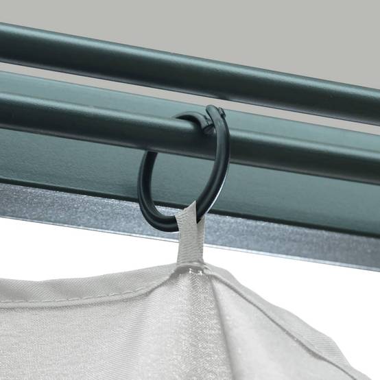 Pavillon en Aluminium avec Rideaux Moustiquaires et Éclairage LED pour Jardin Crème 3x3 m – ComfortXL Outdoor Living - Image 10