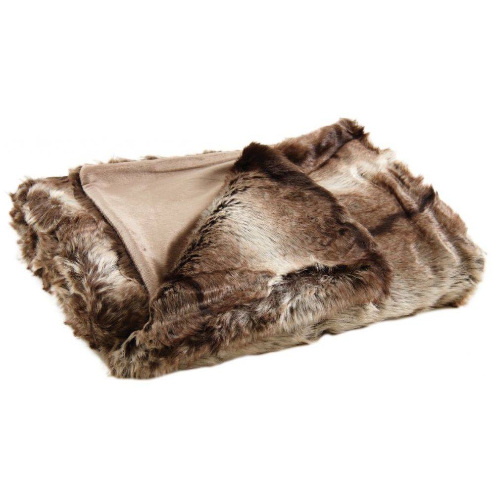 Aubry Gaspard - Plaid en imitation fourrure - Image 3