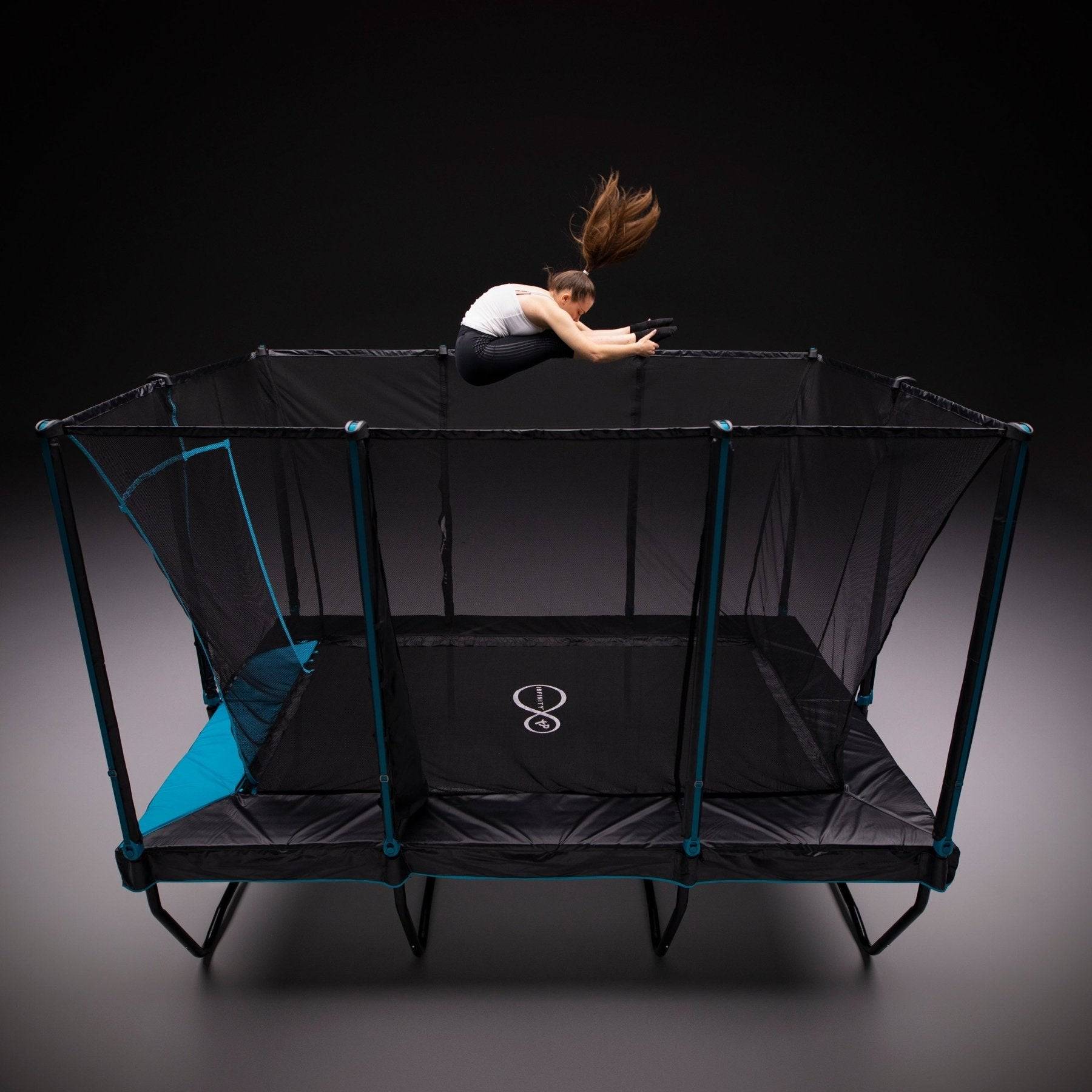 Tp Toys - Trampoline rectangulaire INFINITY 439 x 313 cm - Image 2