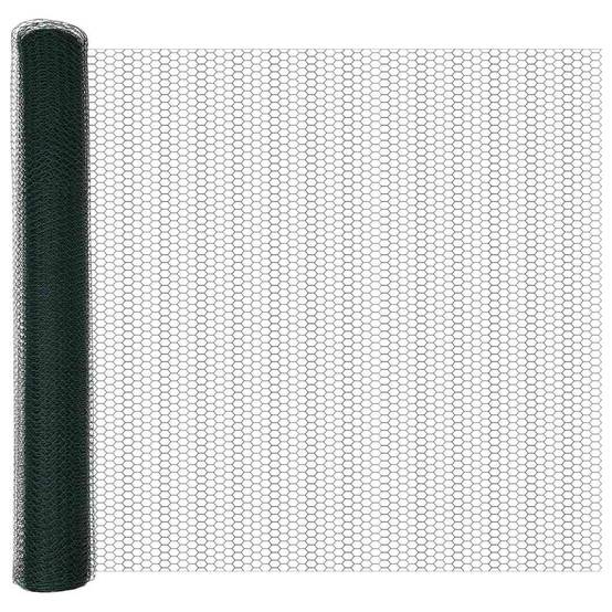 Clôture hexagonale PVC Vert 100 x 1.4 cm, Poids :20.85kg - PANGIVO - Image 5