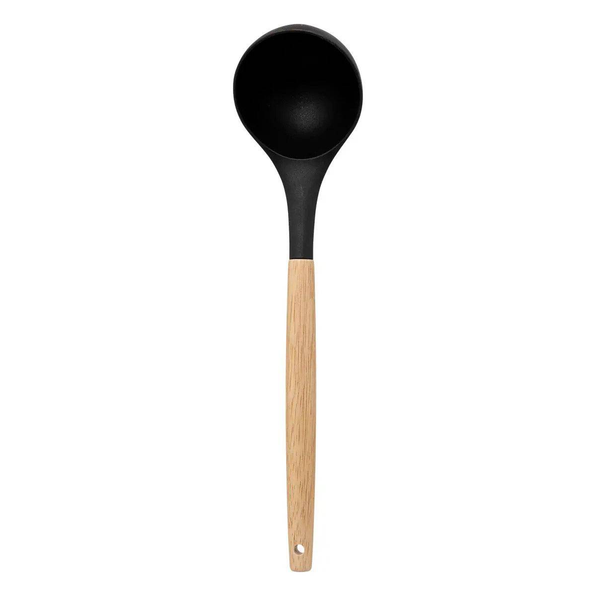Lot de 7 Ustensiles avec Pot "Acacia" 30cm Noir - Image 4
