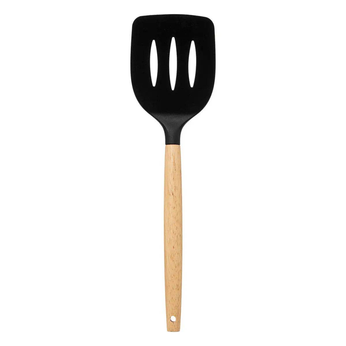 Lot de 7 Ustensiles avec Pot "Acacia" 30cm Noir - Image 6
